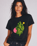 Retro Nug Cotton Woman's T - JANE DOPE -