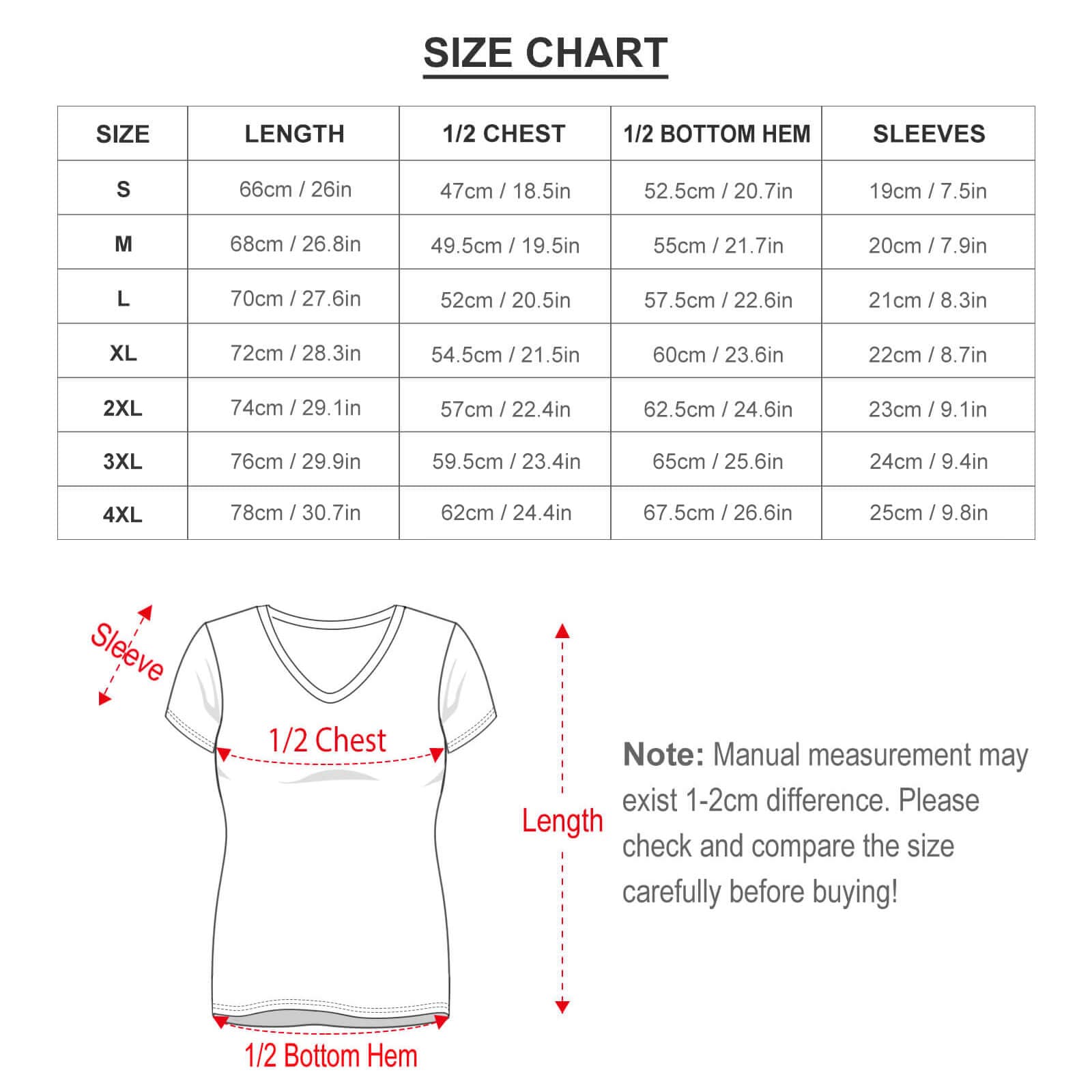 Roller Queen graphic print v-neck t-shirt, print detail close-up