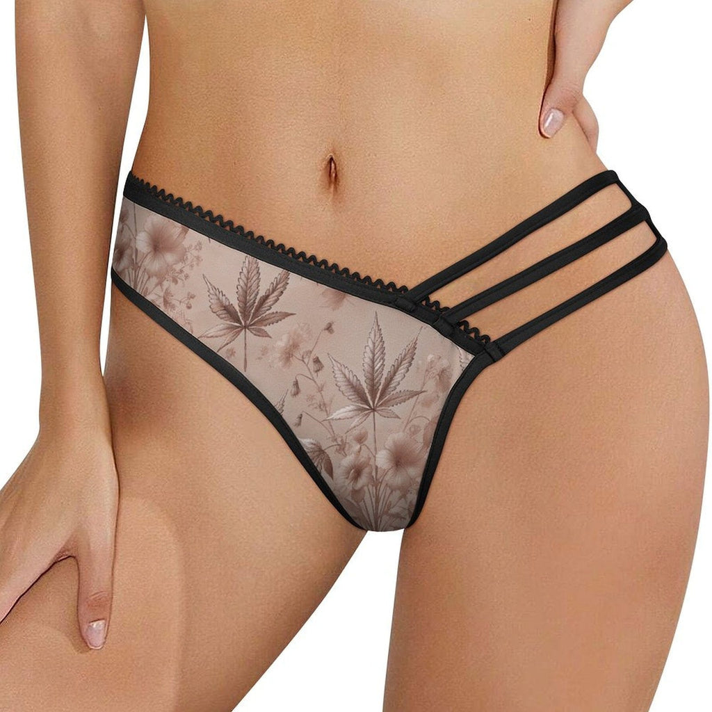 Rosey G Sexy AF Full Back White underwear