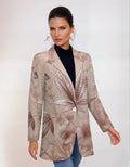 Rosey G SHIRT JACKET White 2XS blazer
