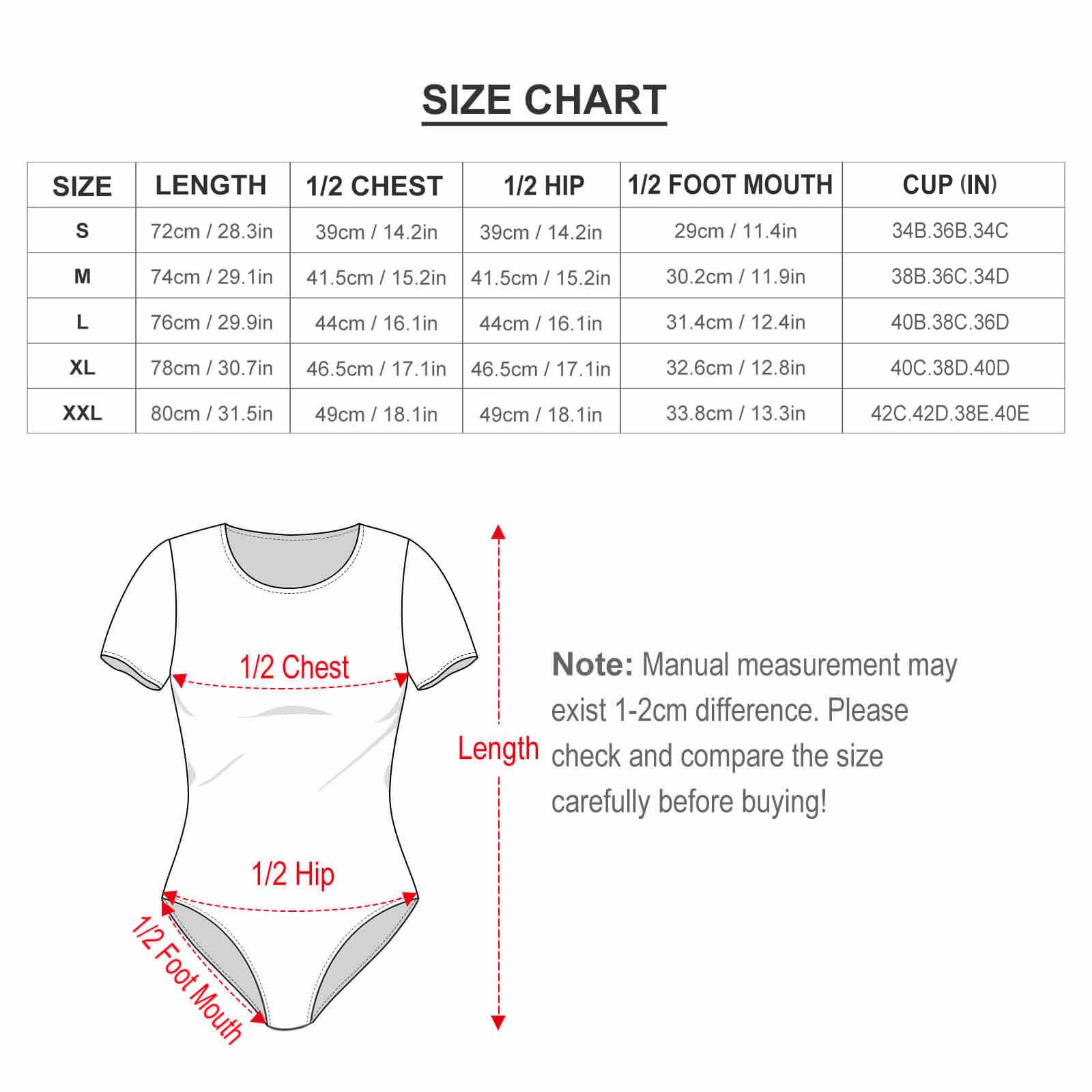 Shalom Chic graphic print bodysuit, neckline and print detail close-up