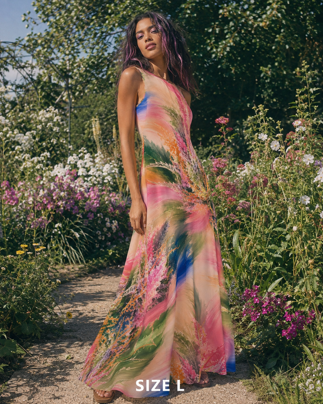 Sherbs Milk Silk Keyhole Dress - JANE DOPE