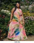 Sherbs Milk Silk Keyhole Dress - JANE DOPE