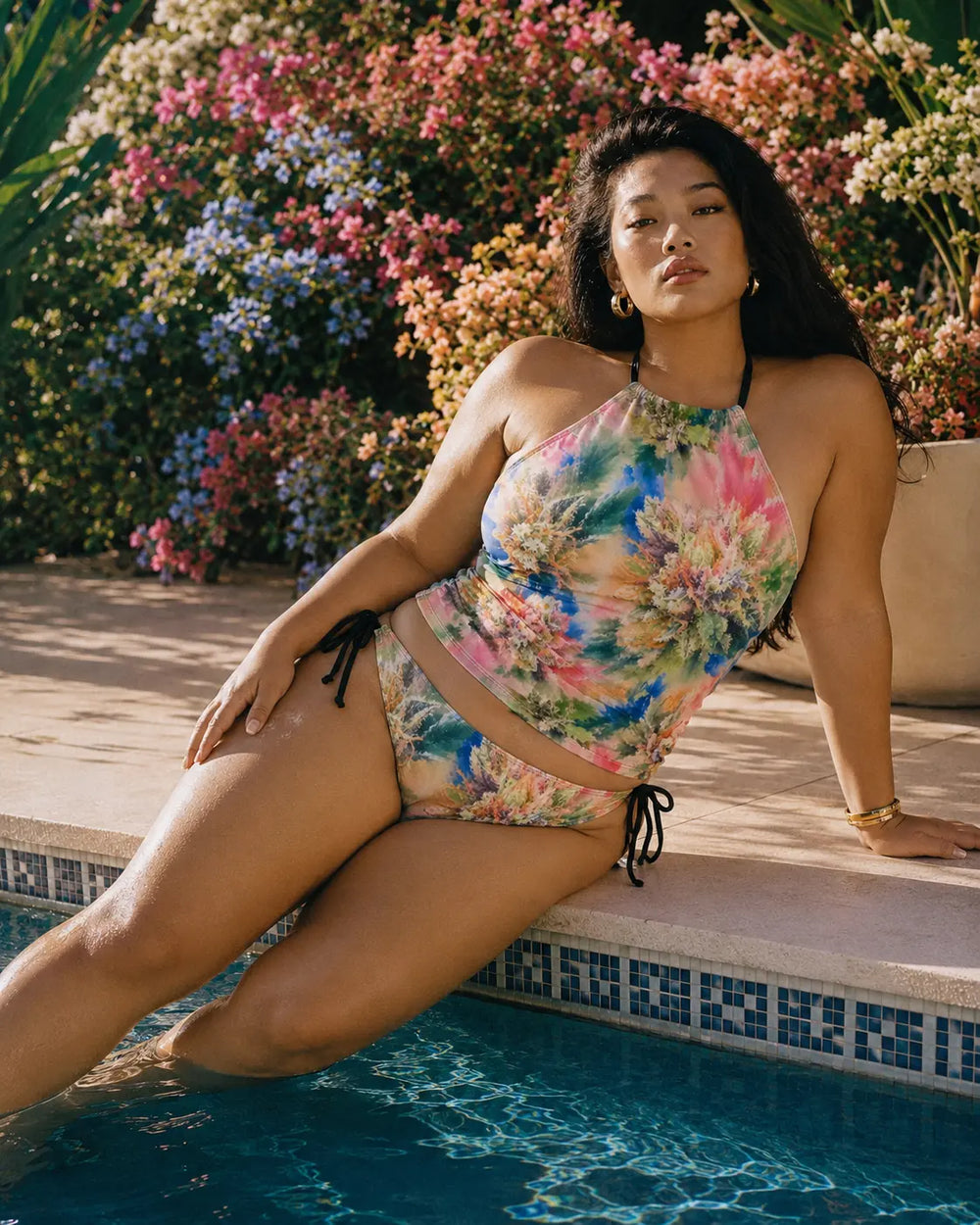 Traje de baño de tankini Sherbs