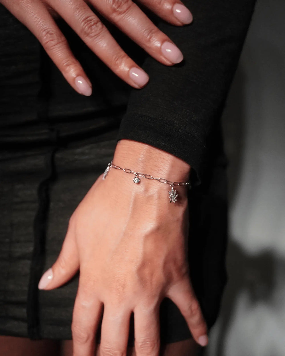 Pulsera de Plata con Dijes