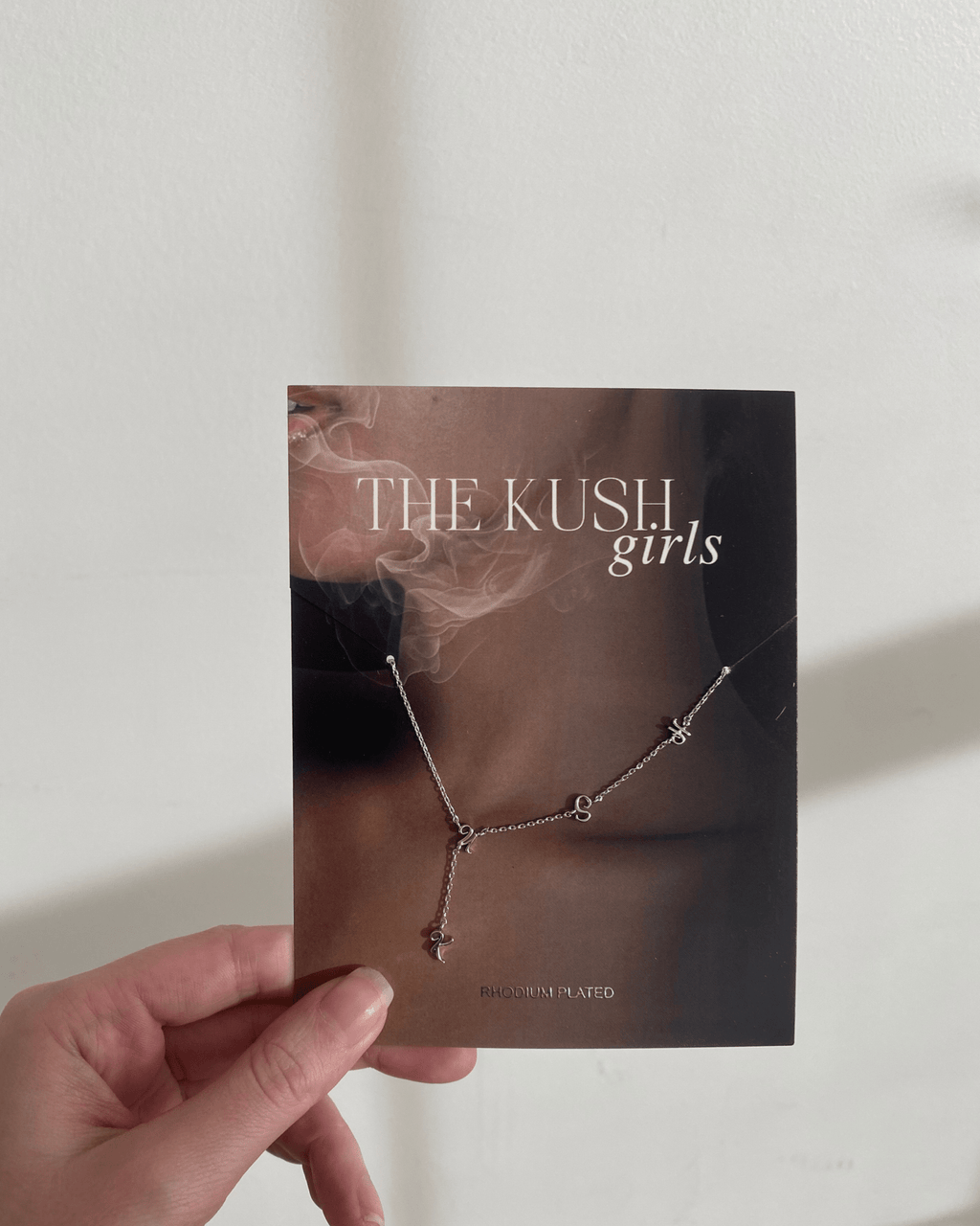 SILVER KUSH NECKLACE The Kush Girls