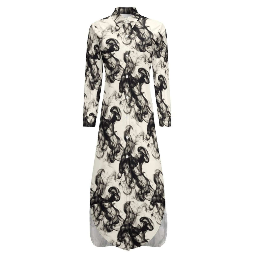 Smokey Shirt Dress Shirt dress