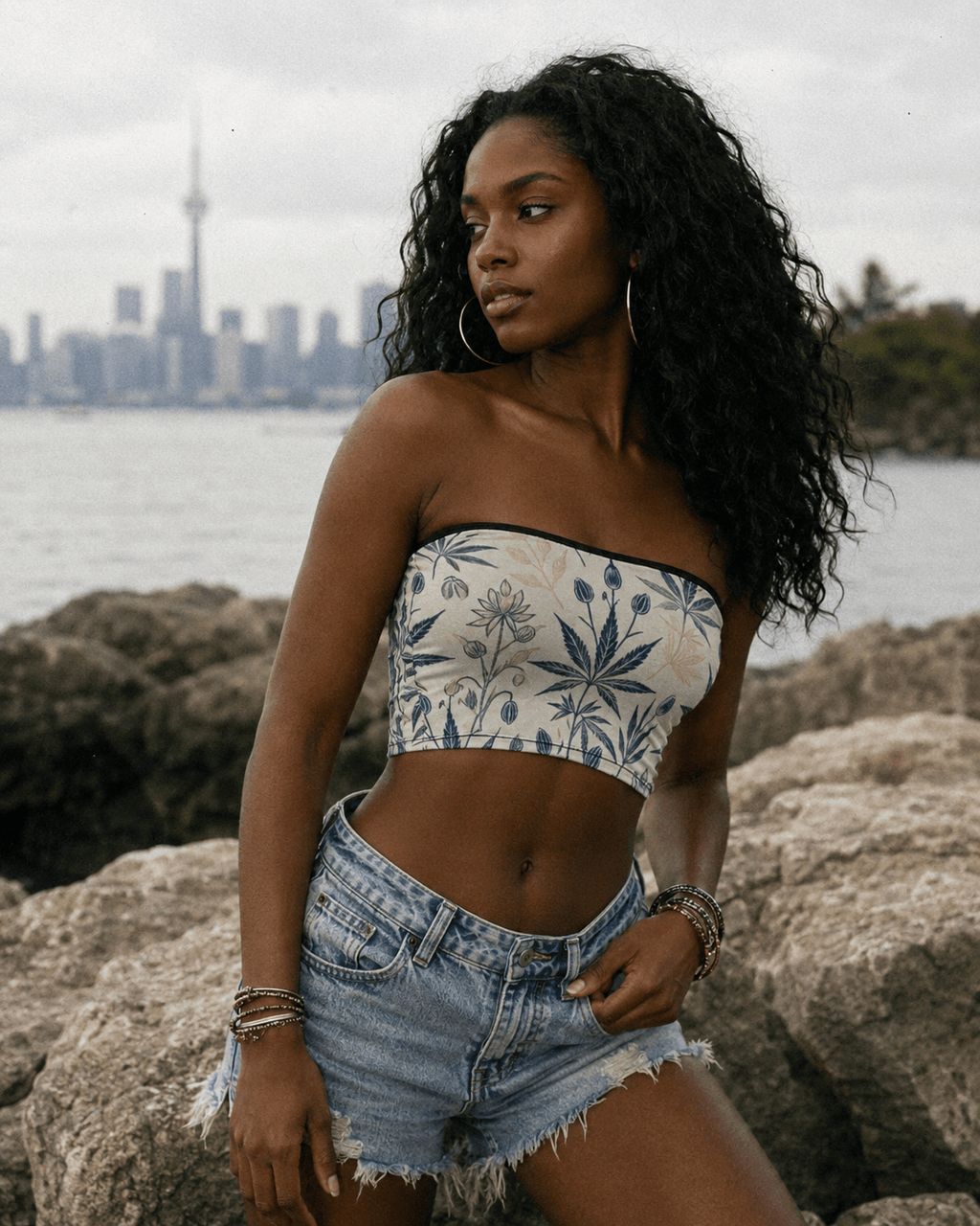 Soft Sativa Bandeau top Artsadd