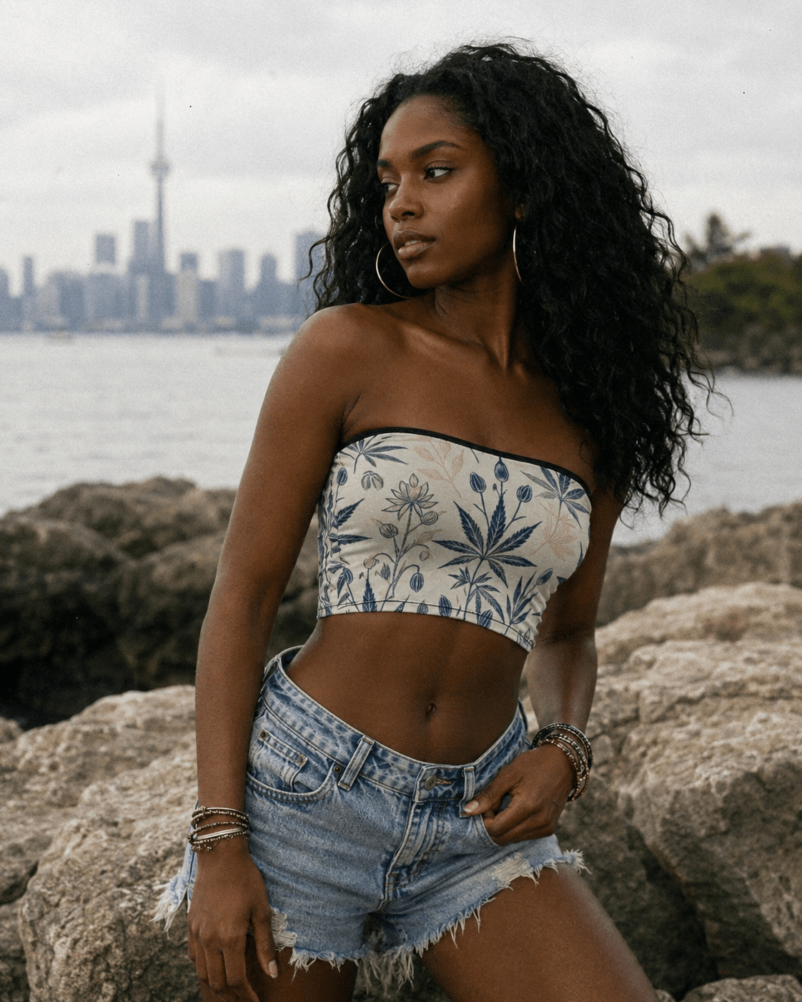Soft Sativa Bandeau top Artsadd