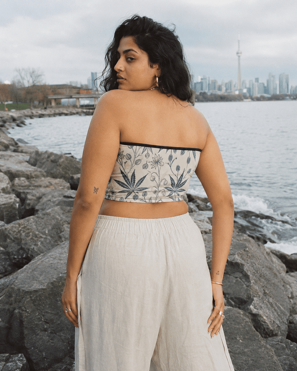 Soft Sativa Bandeau top Artsadd