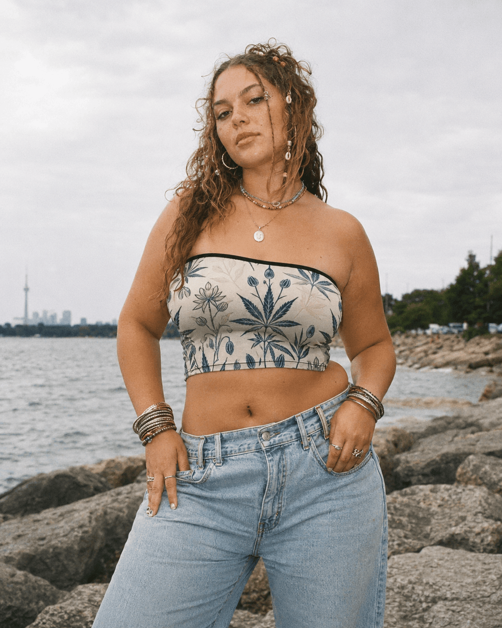 Soft Sativa Bandeau top Artsadd
