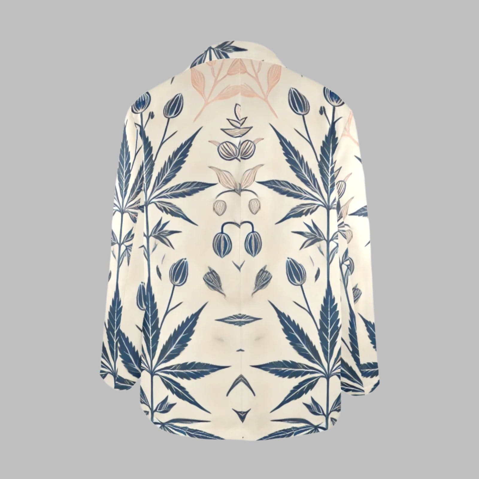 Soft Sativa Boss Blazer Women's All Over Print Blazer (H64)