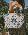 Soft Sativa Hemp rope tote bag Artsadd