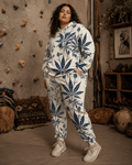 Soft Sativa Hoodie X Sweatpants Set Artsadd