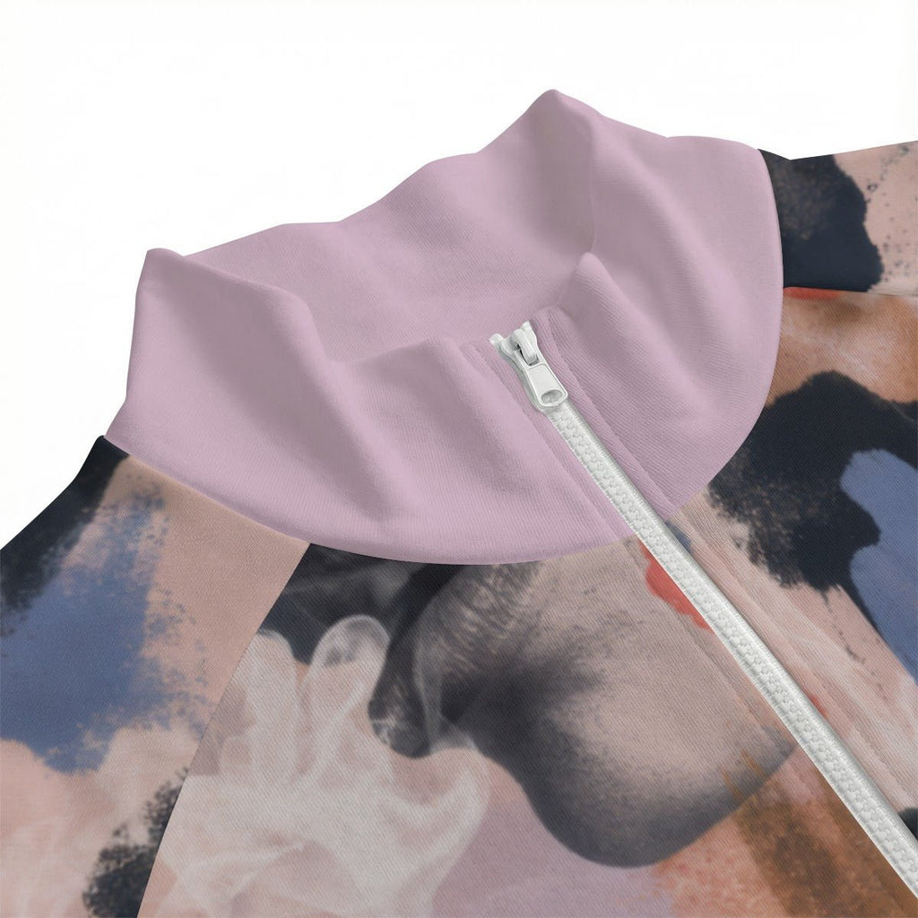 Squad Stand Up Collar Jacket — collar detail