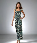 Stripes & Buds Zabra Jumper white S All Over Print Short Jumpsuit (Sets 04)