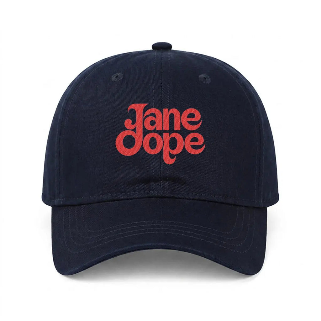 Embroidery Soft-Crown Flat Cap Yoycol