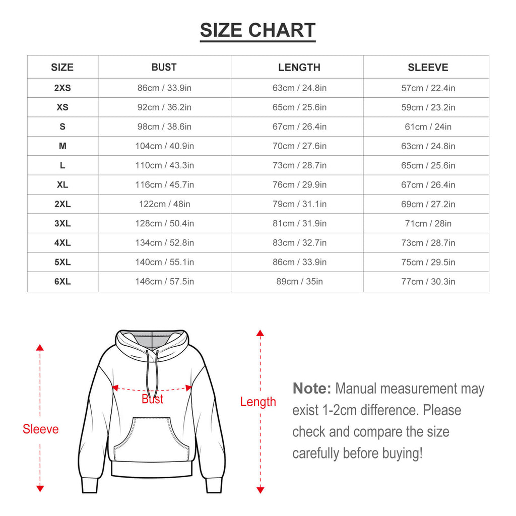 All-over print hoodie and sweatpants set, flat lay showing both pieces