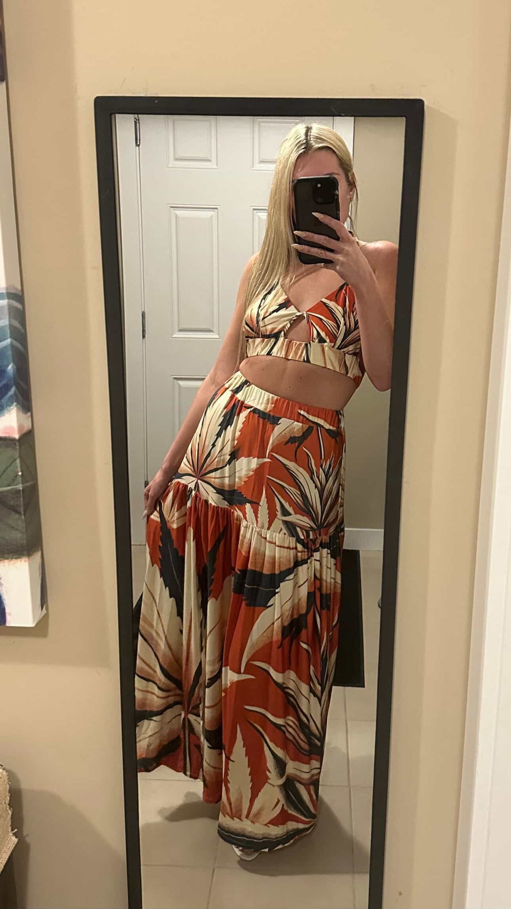 Cali Tie Back Wrap Dress – 2-Piece Set 2 piece outfit