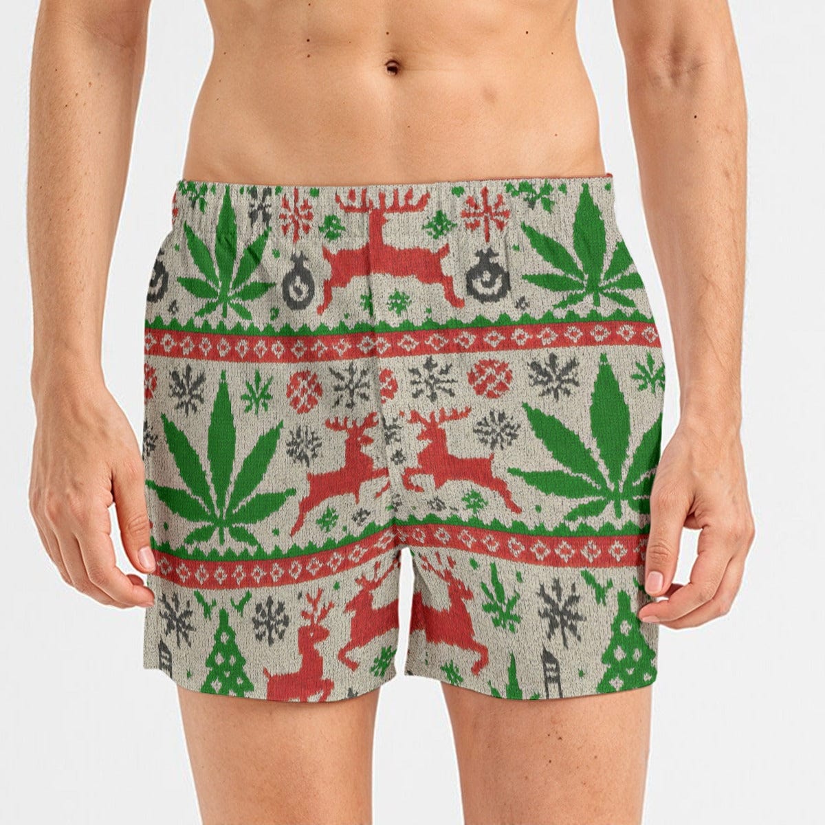 OG Xmas Boxer Briefs|115GSM Cotton poplin underwear