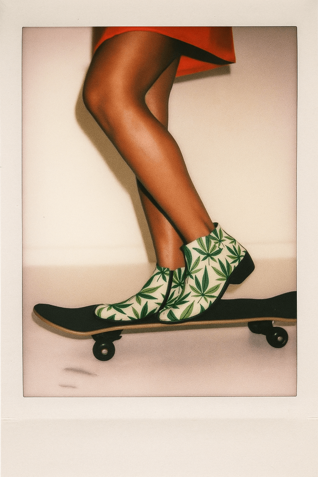 Grass Vegan Suede Booties ankle high booties