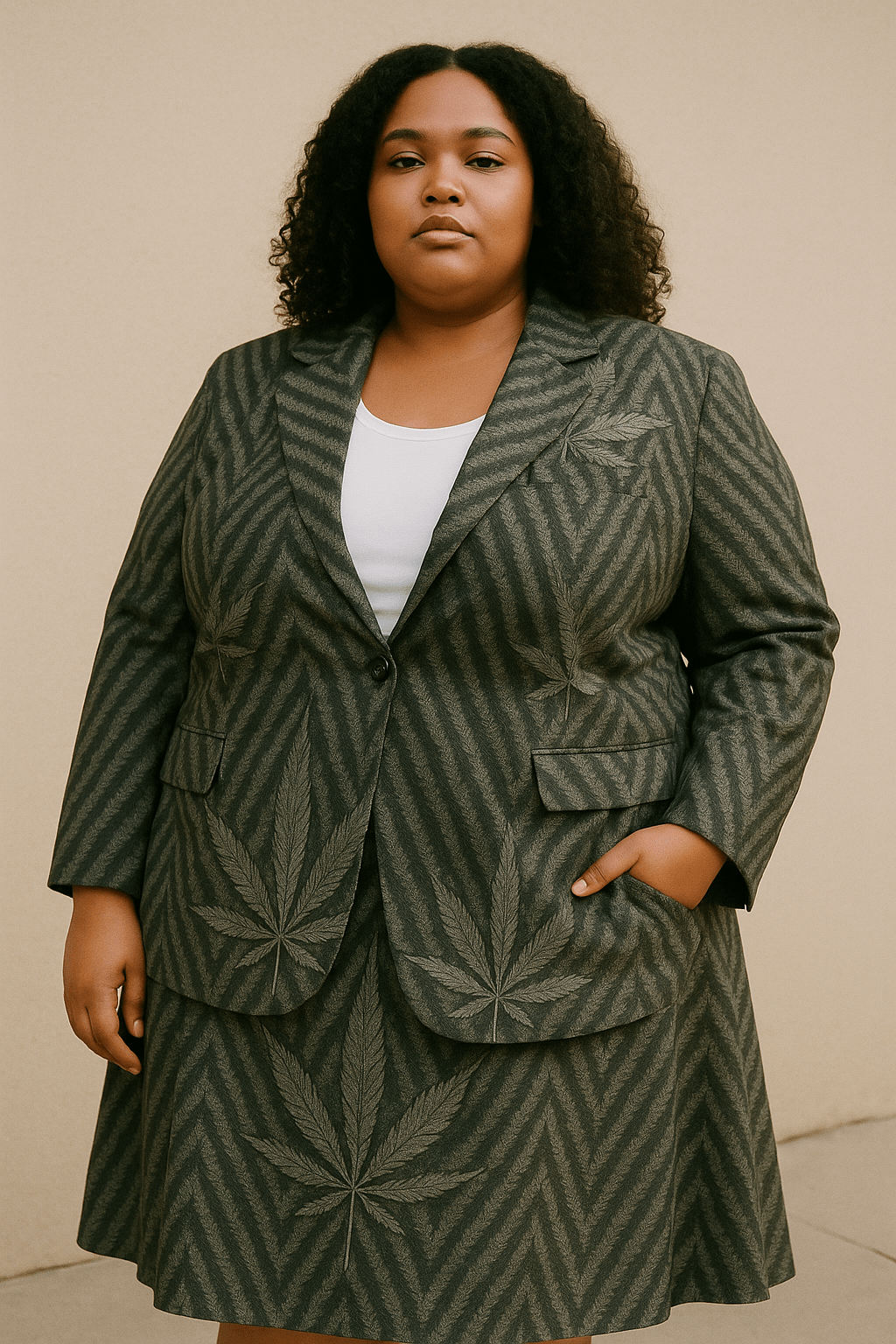 Herbingbone Plus Blazer blazer