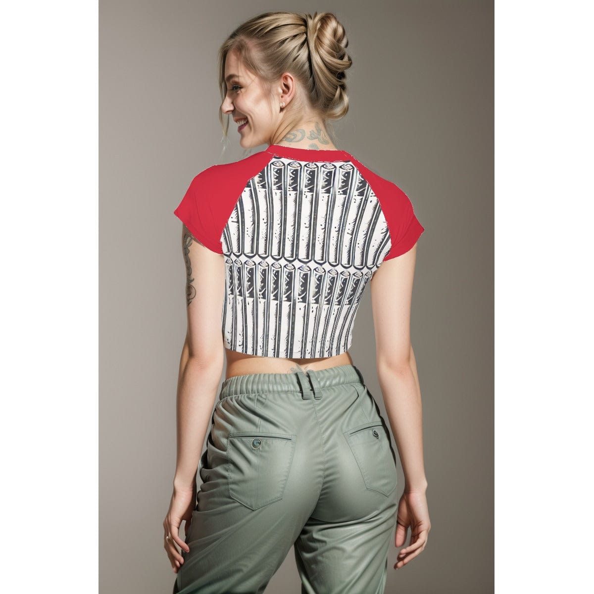 Pre-Rolled Raglan Cropped Tee 💨🔥 crop jacket