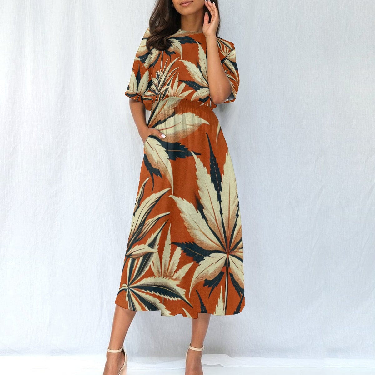 Cali Midi Pocket dress dress