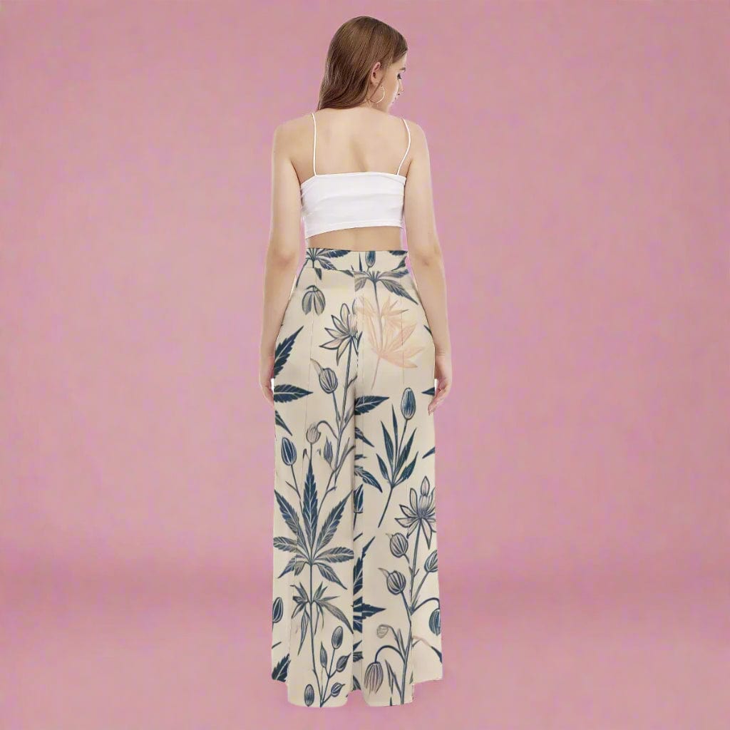 Soft Sativa Wide Leg Trousers pants