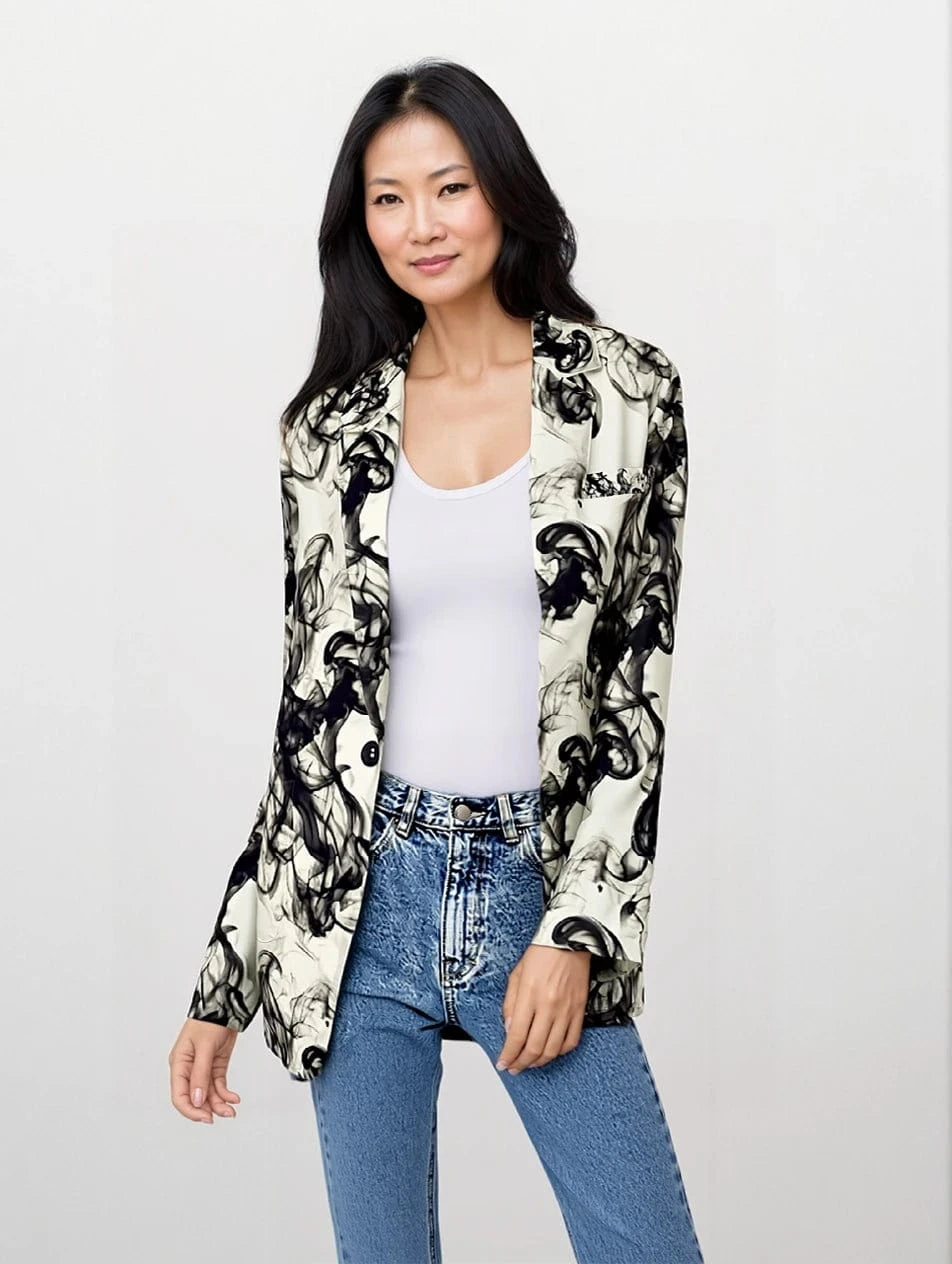 Smokey Cotton Blazer