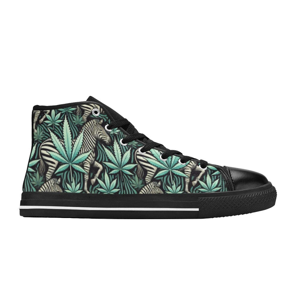 Zabra High Tops Women's High Top Canvas Shoes (017)